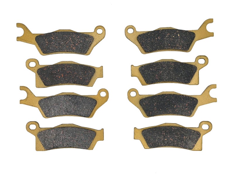 Traild Can Am Renegade 1000/850/800/570/500 Front & Rear Brake Pad Set Ceramic 2012, 2013, 2014, 2015, 2016, 2017, 2018, 2019 - Image 2